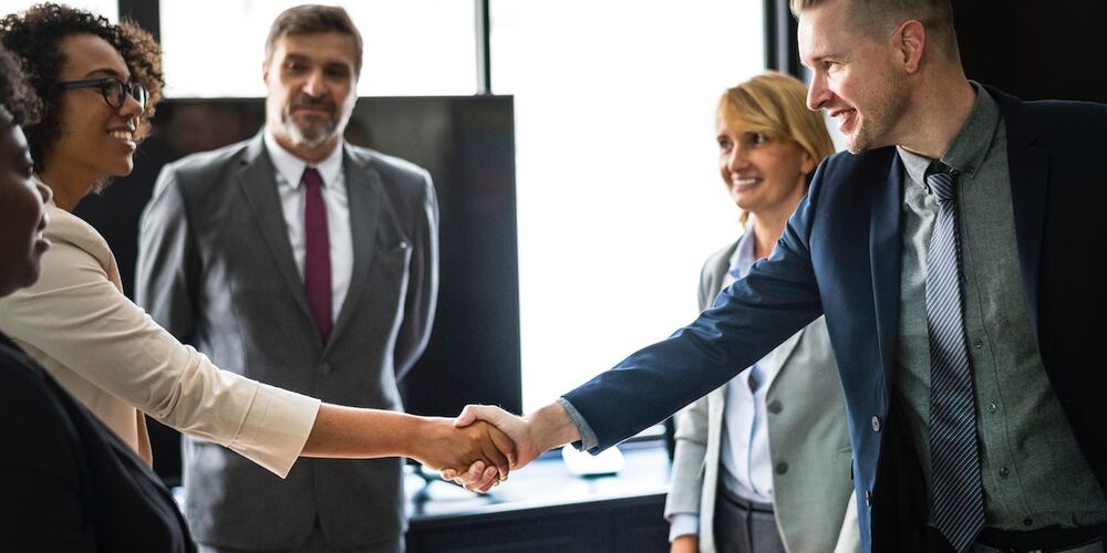 Shaking Hands Business People Unsplash